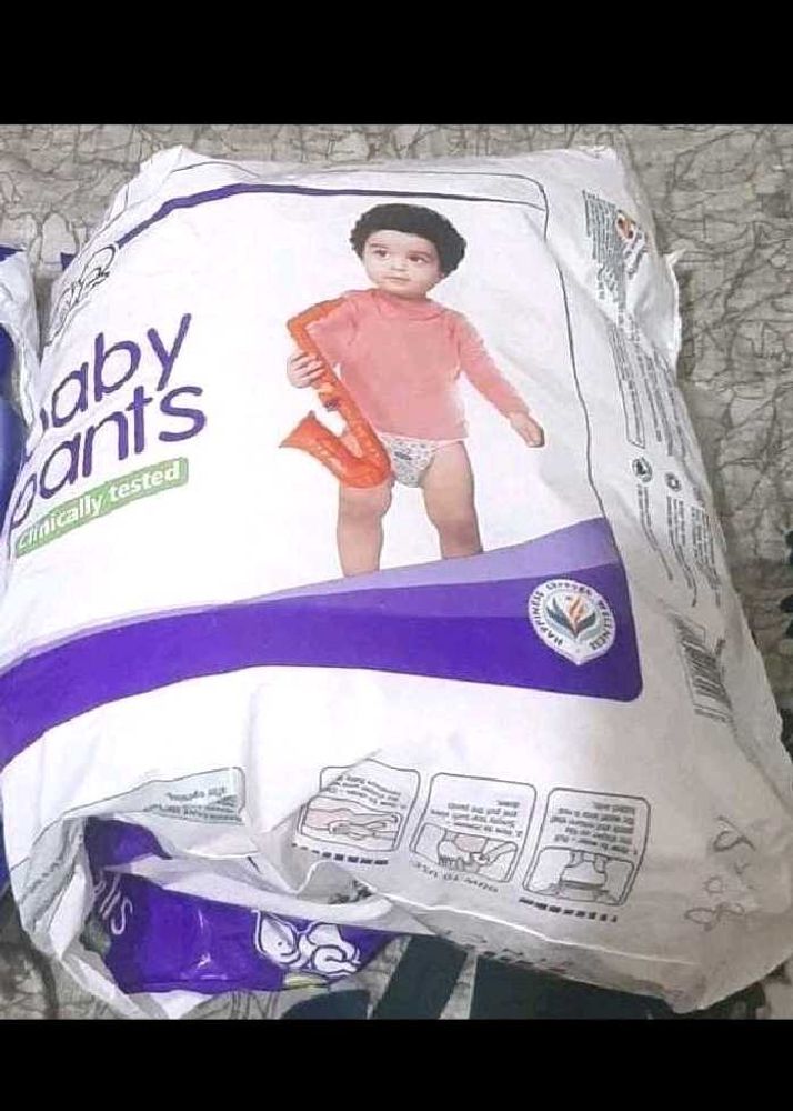 12 Baby Pants Diapers - Clinically Tested