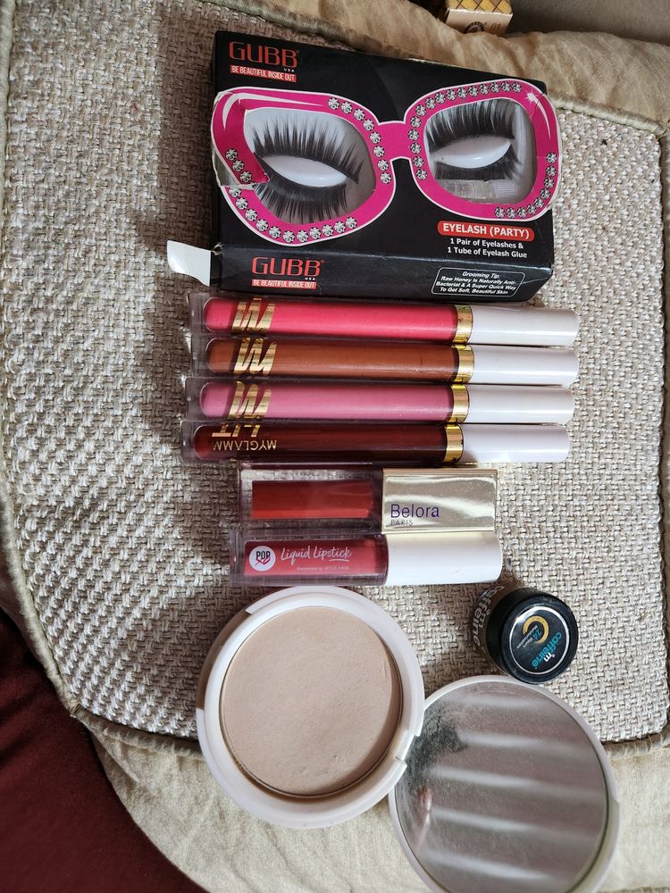 Combo Of 9 Makeup Items