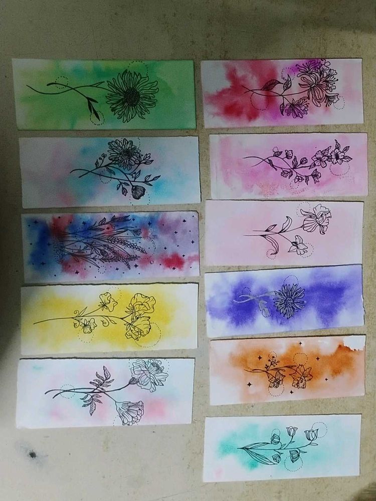 Handmade Floral Art Prints