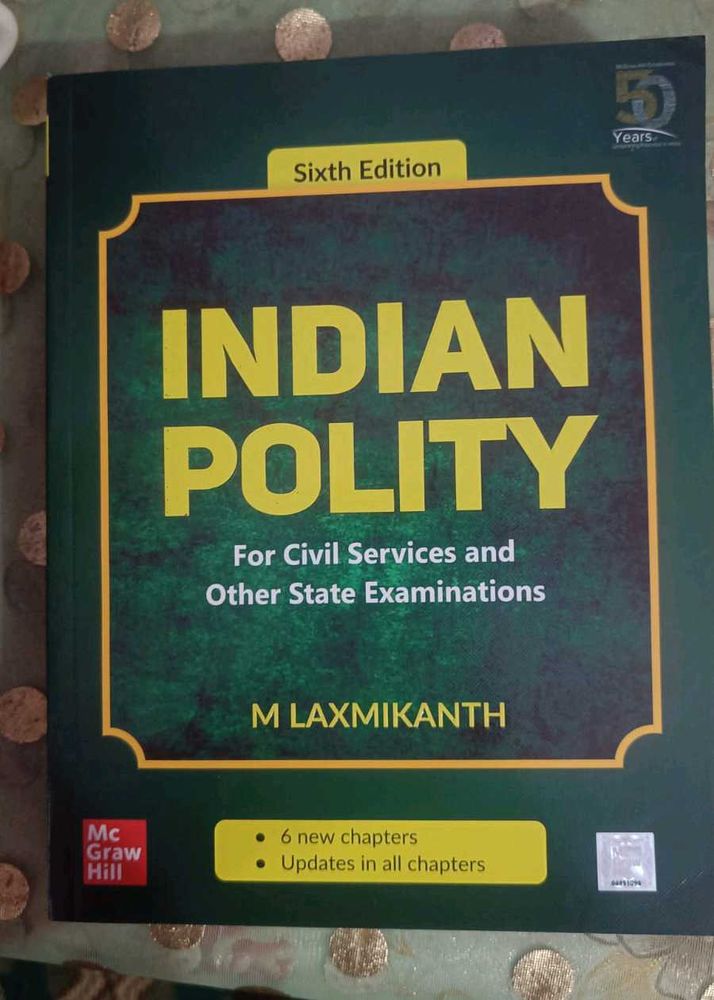 M. LAXMIKANTH: Indian Polity (6th Edition, Updated