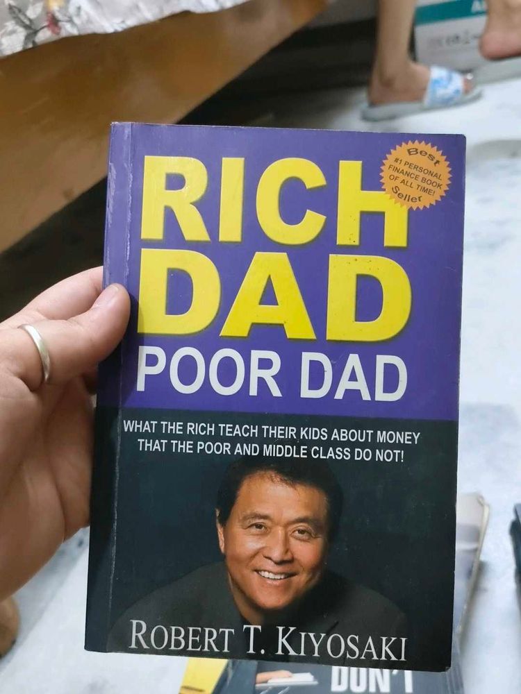 Rich Dad Poor Book by Robert Kiyo