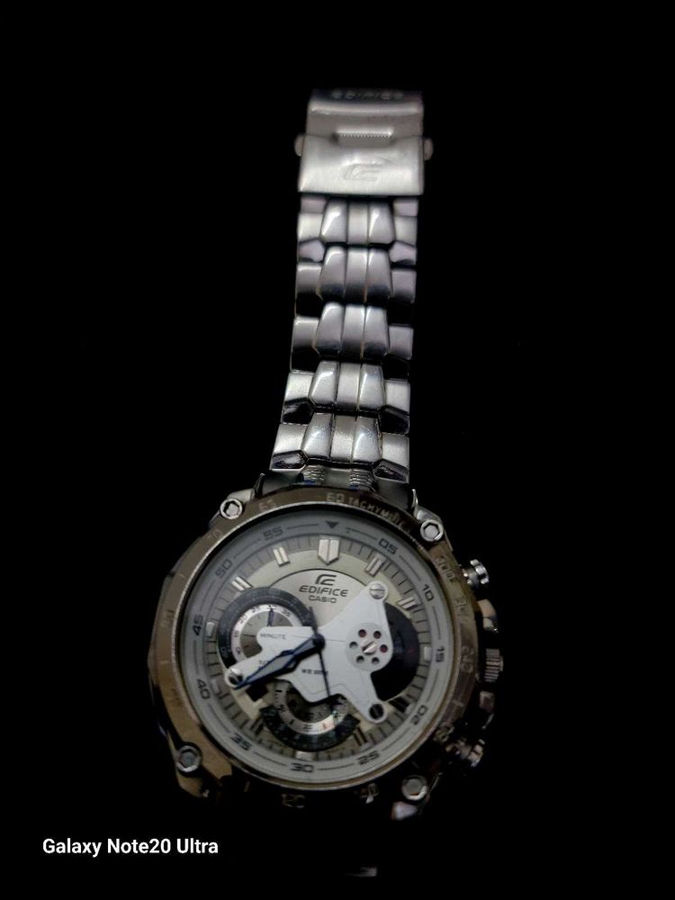 This is a Casio Edifice Chronograph (Model: EF-550
