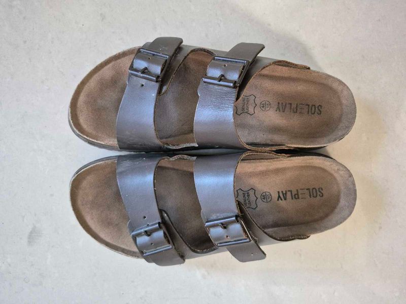 Birkenstock inspired Genuine Leather Sandals from