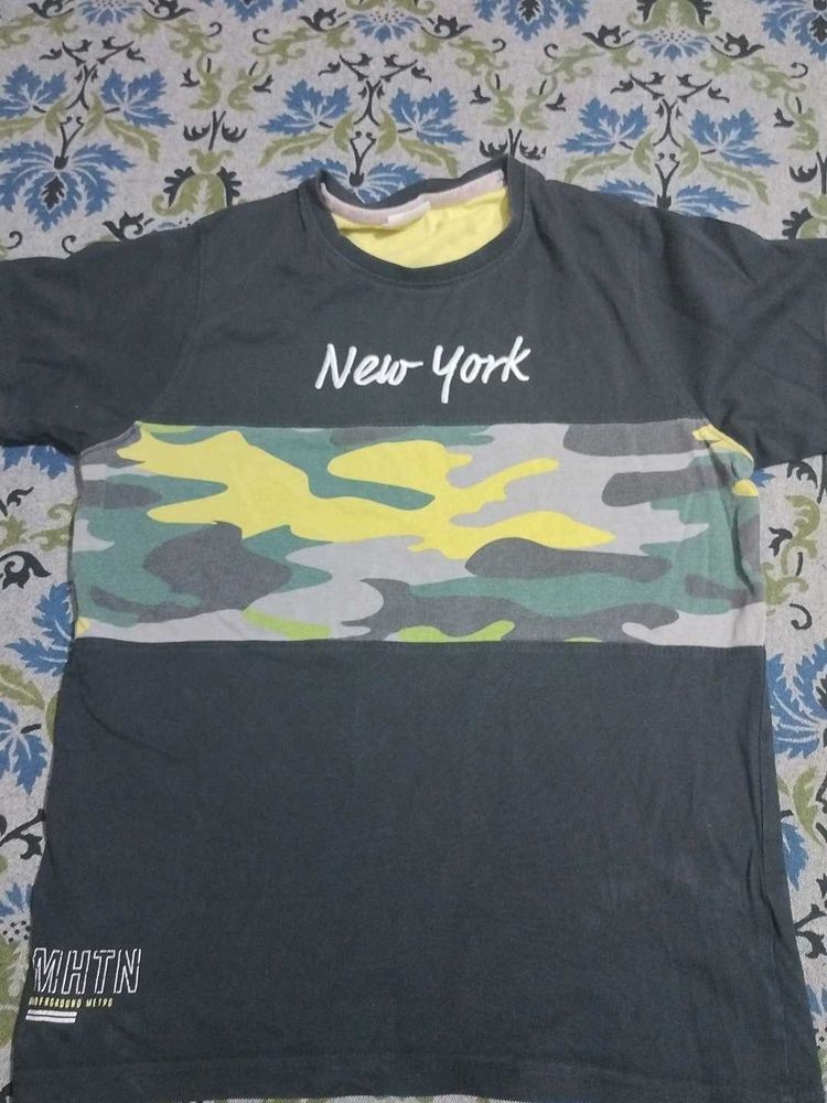 New York Camo T-Shirt for kids