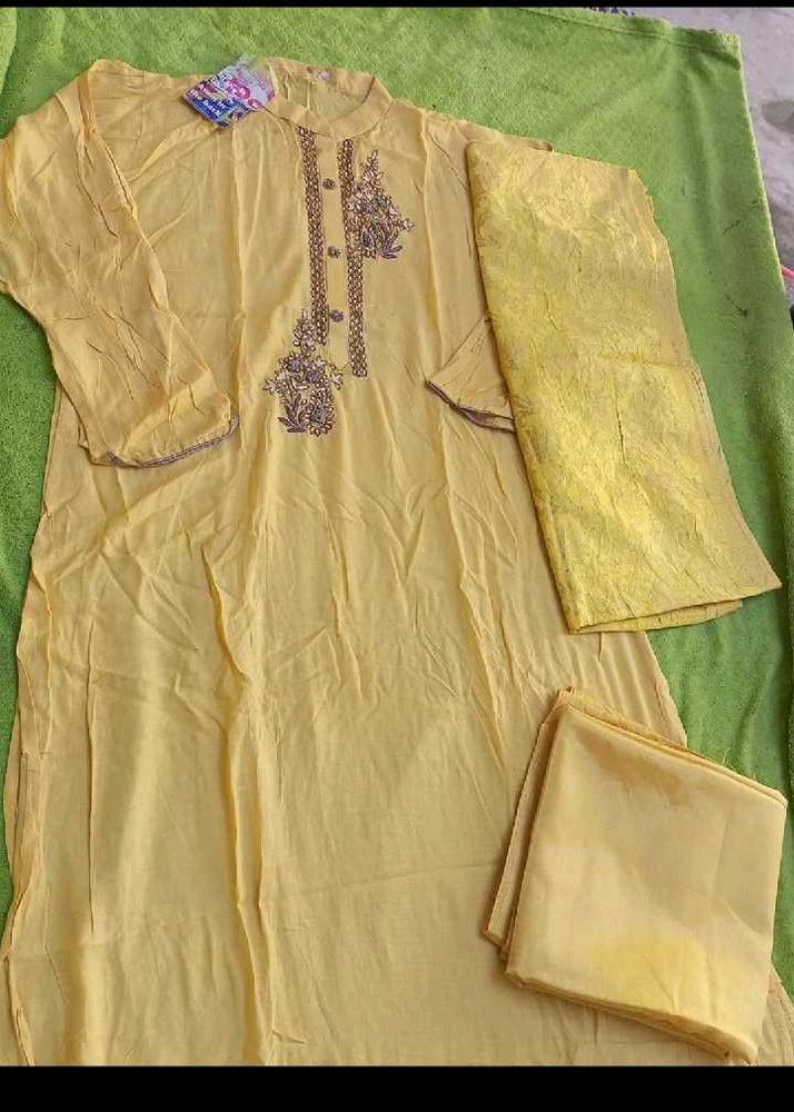 Elegant Yellow suit set