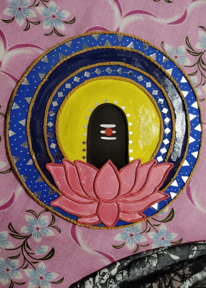 Handmade Shivling Wall Decor
