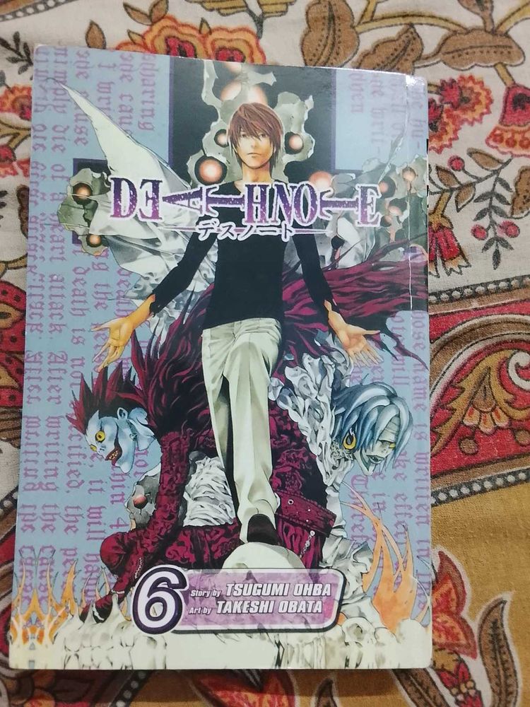 Death Note Volume 6 Manga Original Viz Media