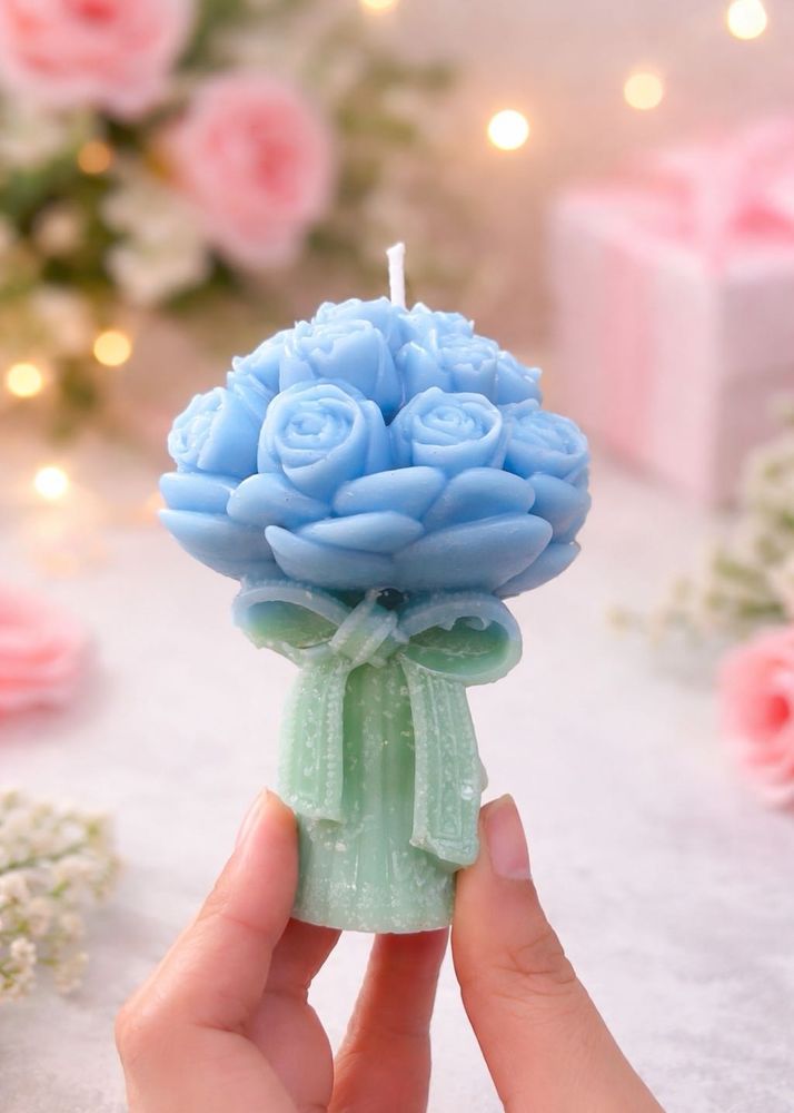 Rose Bouquet Candle