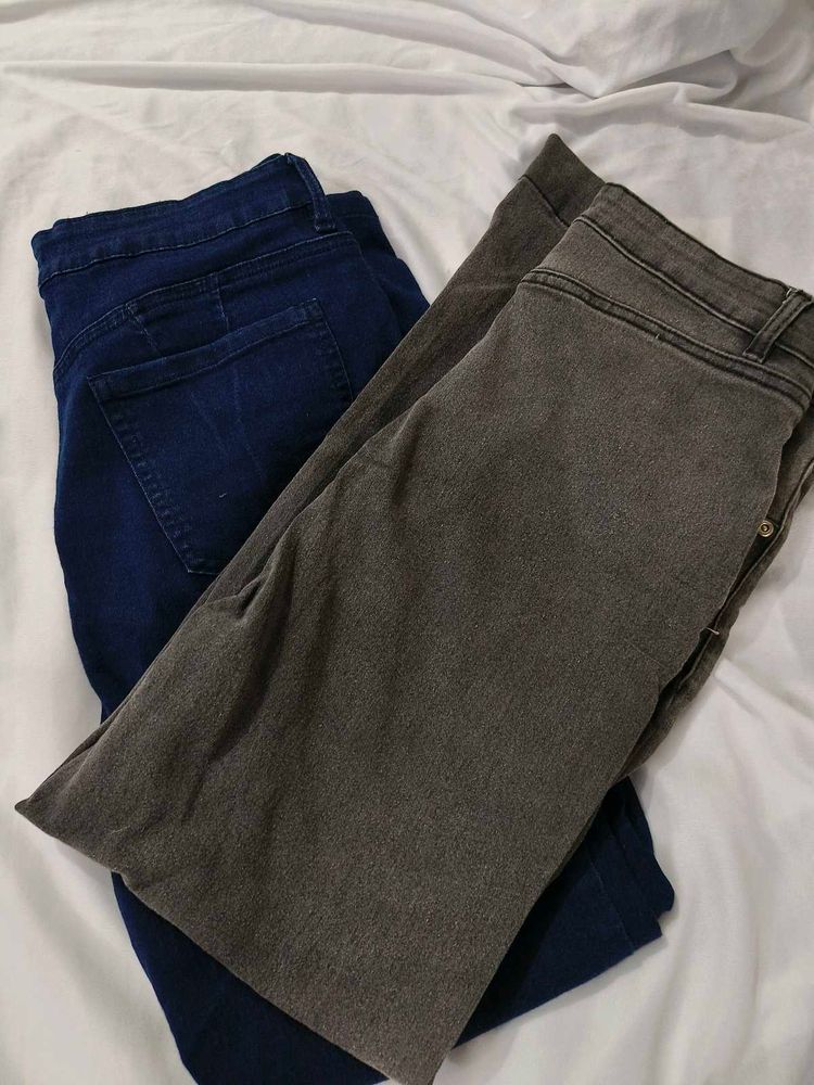 combo Women's Jeans - Blue &amp; Grey
