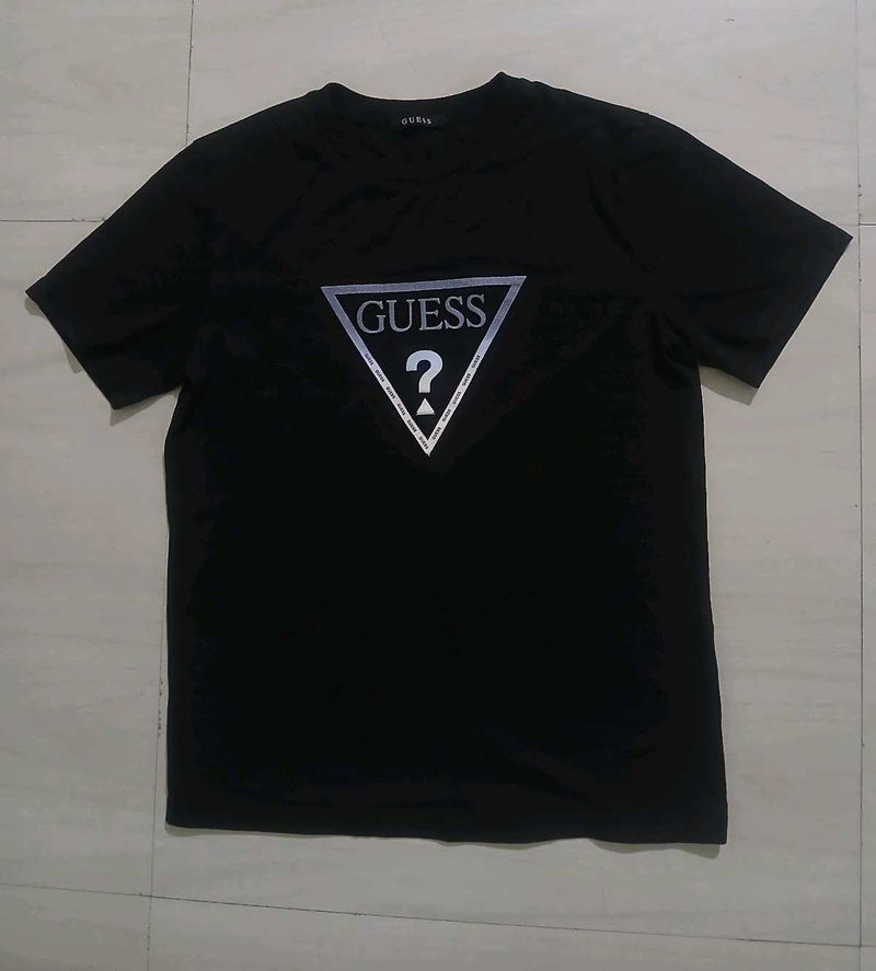 Guess Black T-shirt with Logo