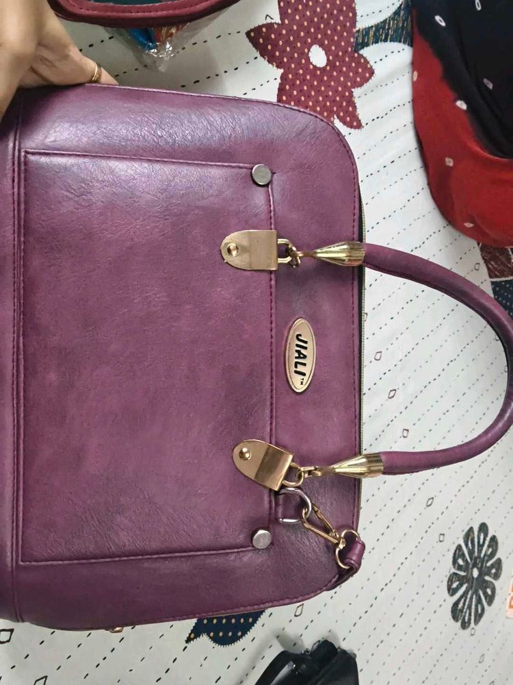 Chic Plum Handbag