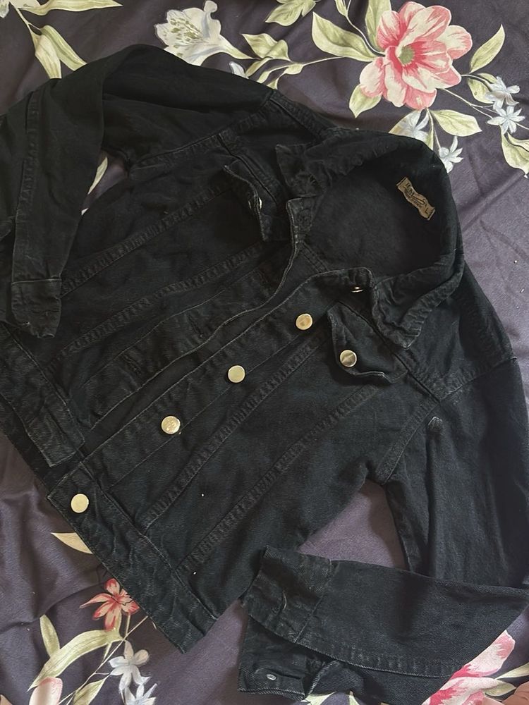Black Denim Jacket
