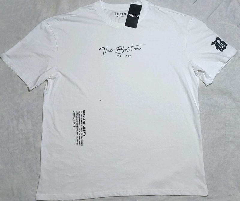 White Graphic T-Shirt