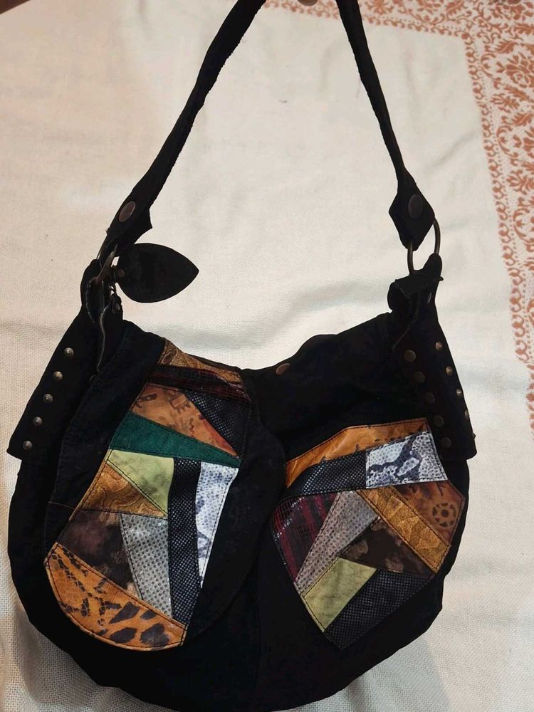 Bohemian Patchwork Hobo Bag