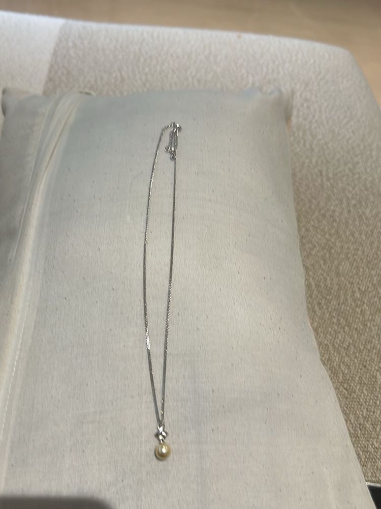 Delicate Pearl &amp; Star Necklace
