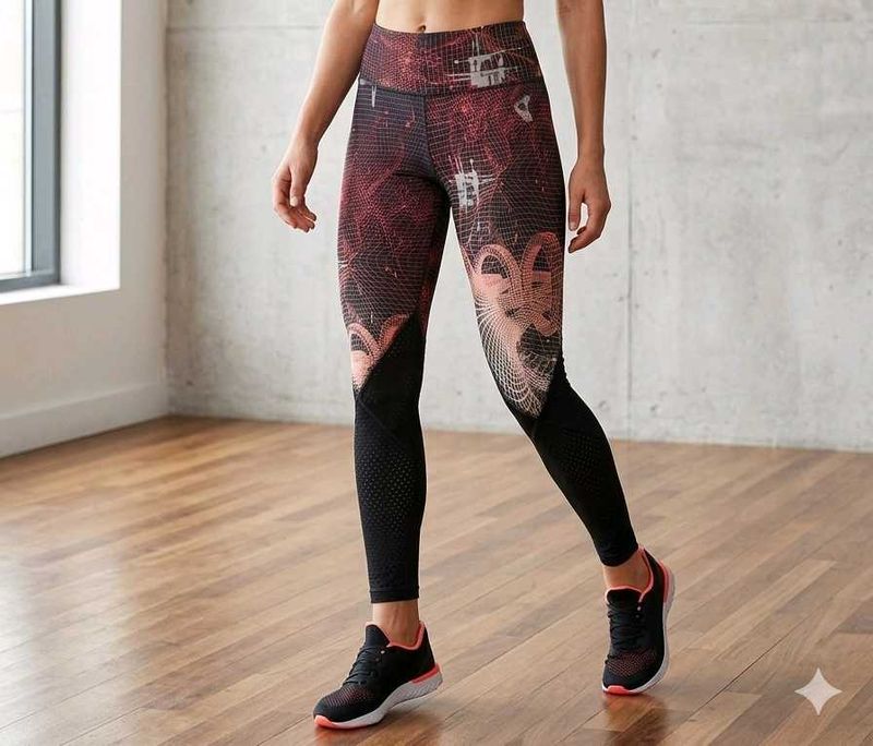 Stylish Printed Athletic Leggings