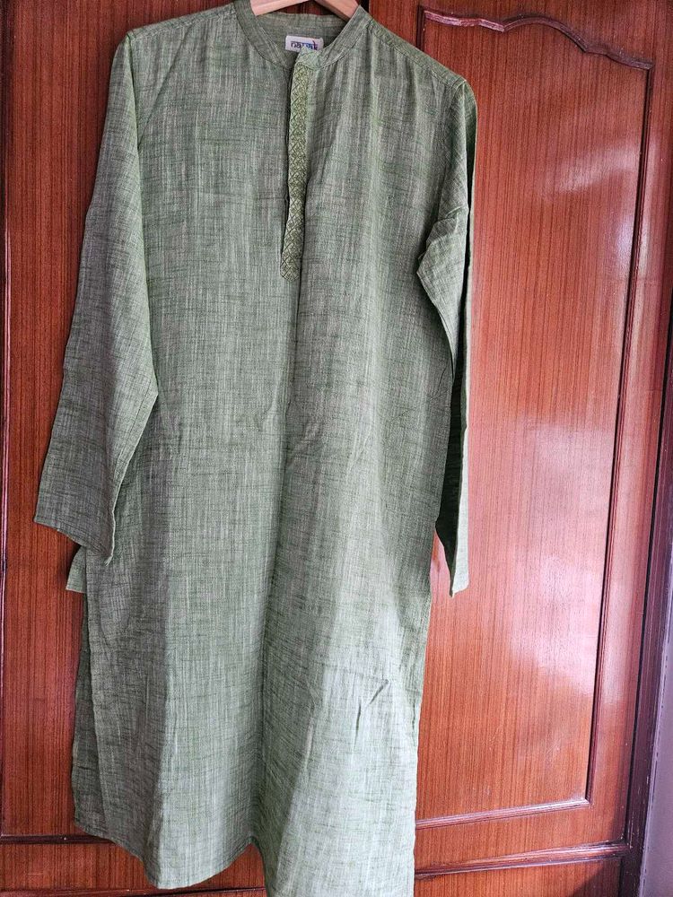 Men's Green Kurta
