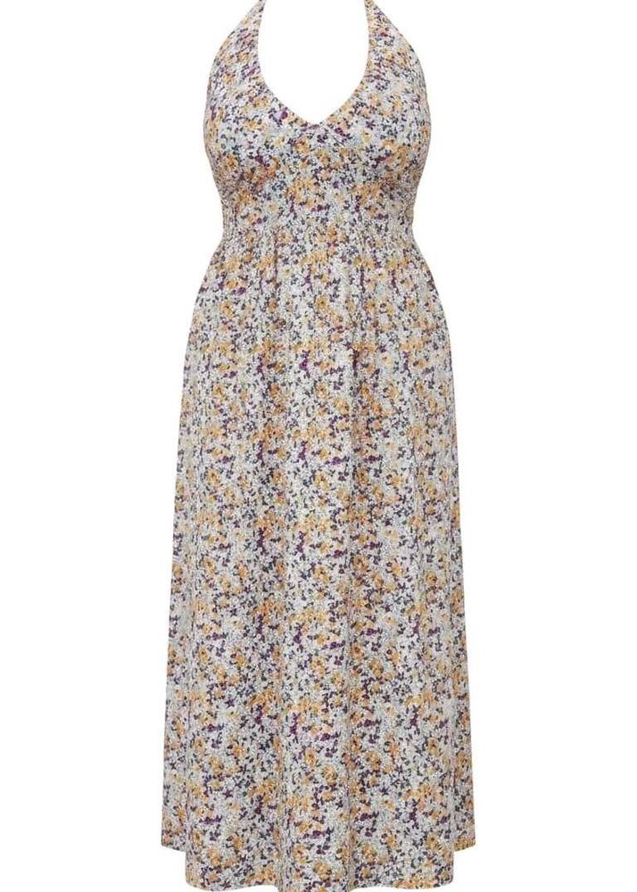Halter Neck Maxi Dress