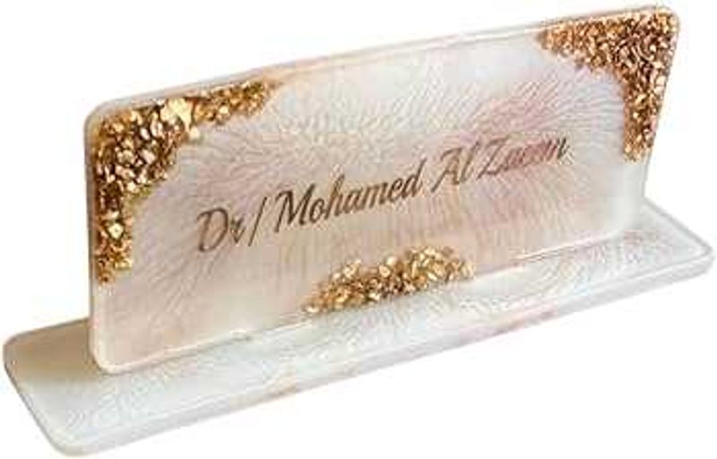 Custom Resin Name Plate