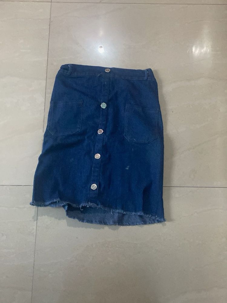 Denim Skirt