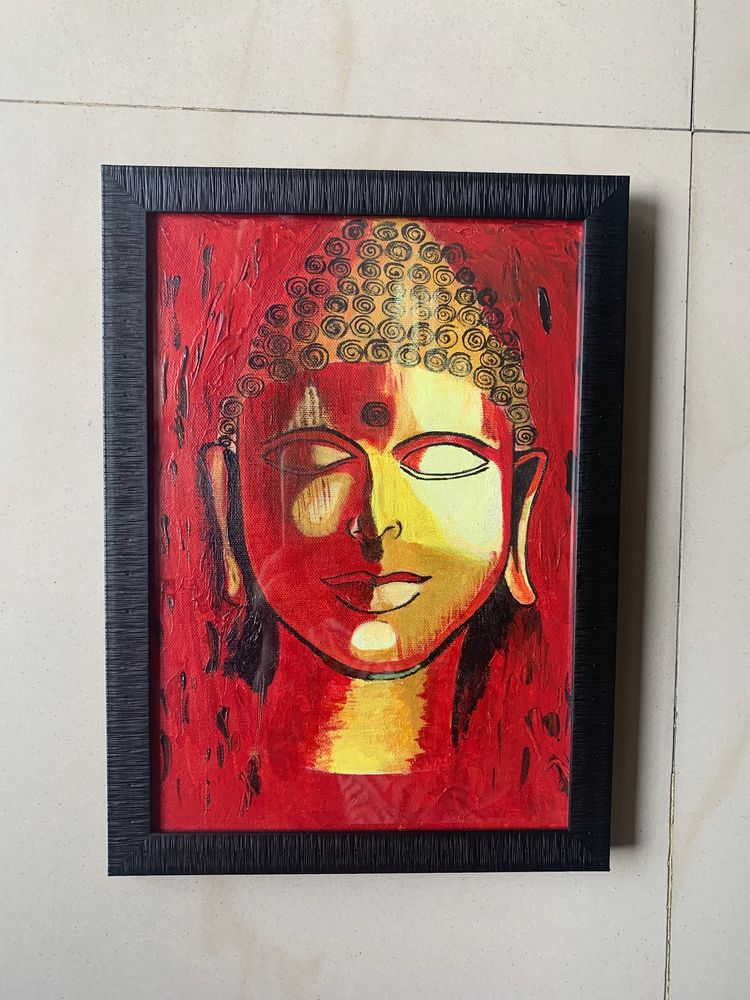 Buddha Acrylic painting
