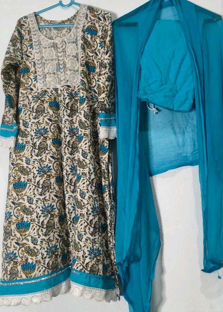 Designer Kurta Set with Dupatta