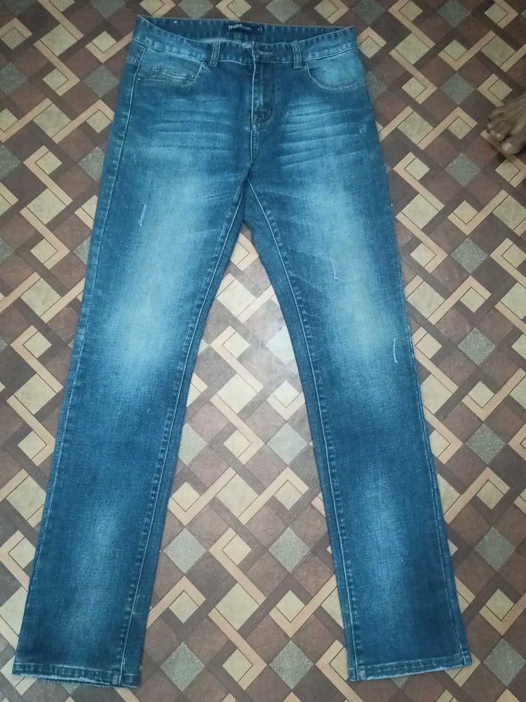 ⚡ ⚡ Flash Sale ⚡ ⚡ Stylish Blue Denim Jeans