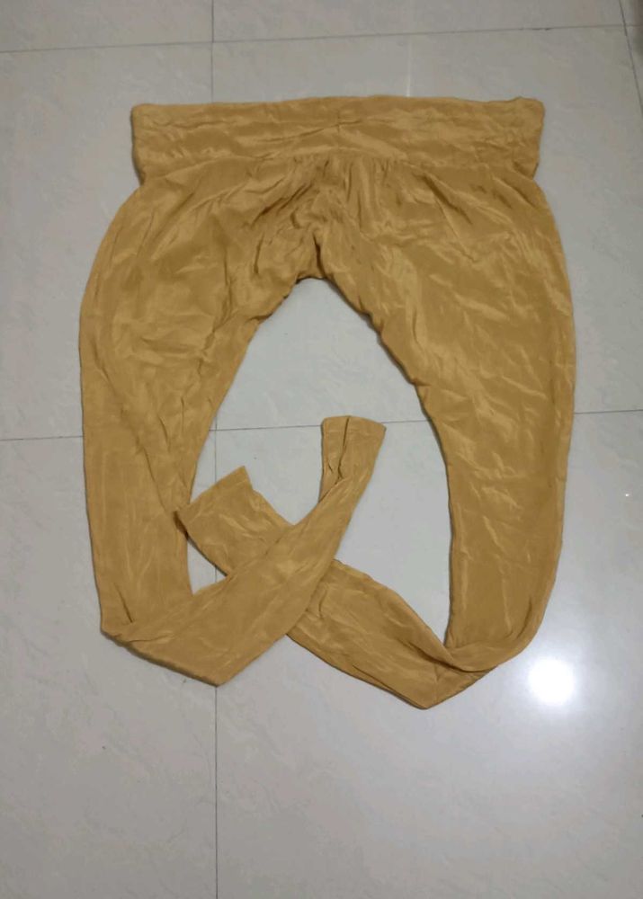 Gold chudidar