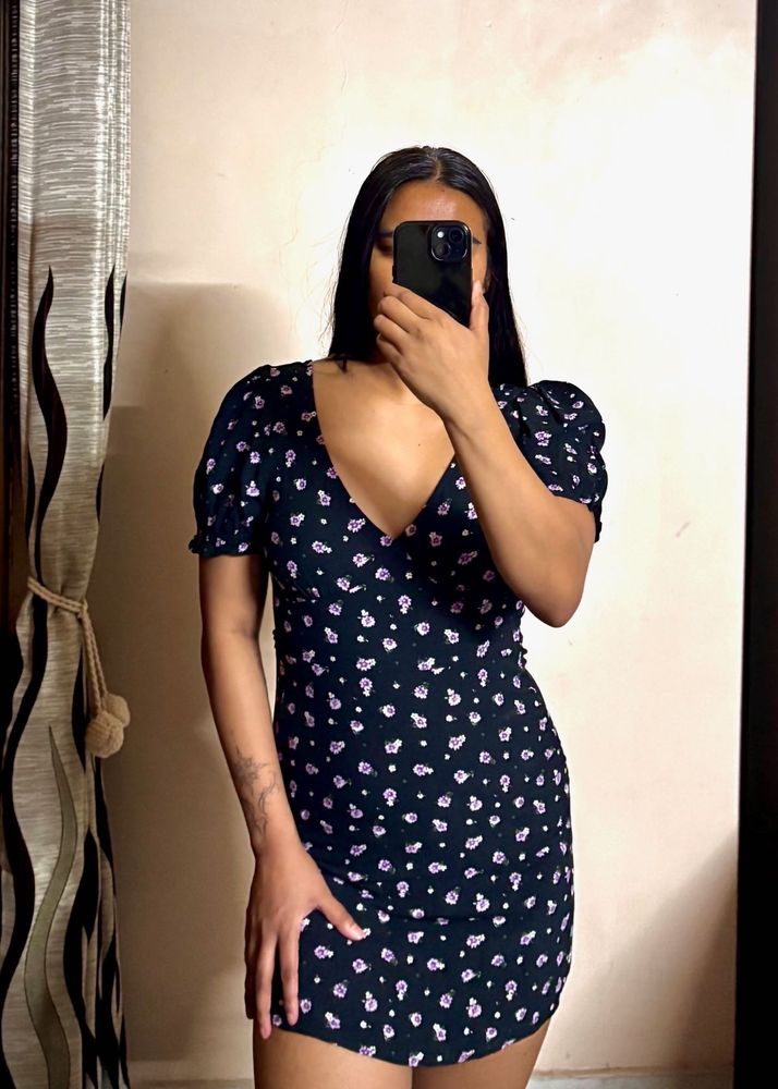 H&amp;M Floral Mini Dress